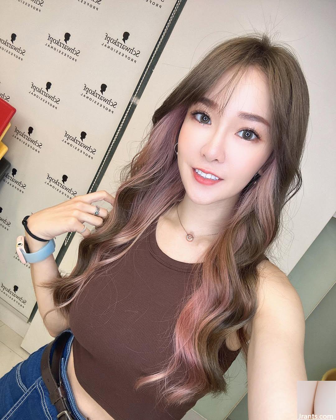 Bạn gái nguyên bản cảm giác “Li Yunzhen taco” ngực được tiếp xúc một chút để hiển thị các đường cong hấp dẫn (40p) - Ảnh 15