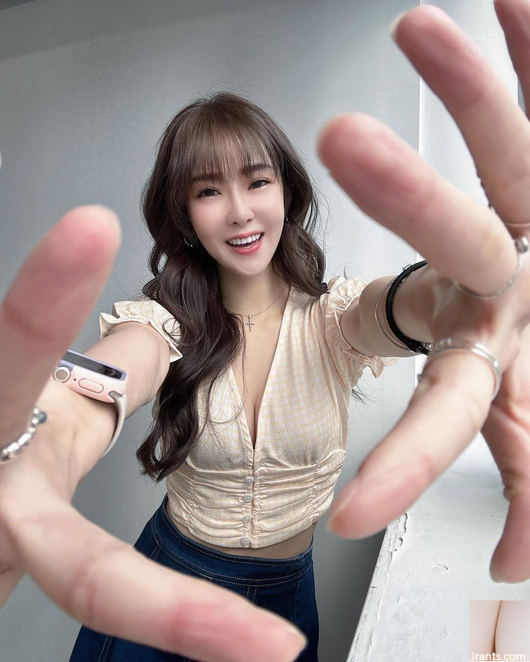 Bạn gái nguyên bản cảm giác “Li Yunzhen taco” ngực được tiếp xúc một chút để hiển thị các đường cong hấp dẫn (40p) - Ảnh 6