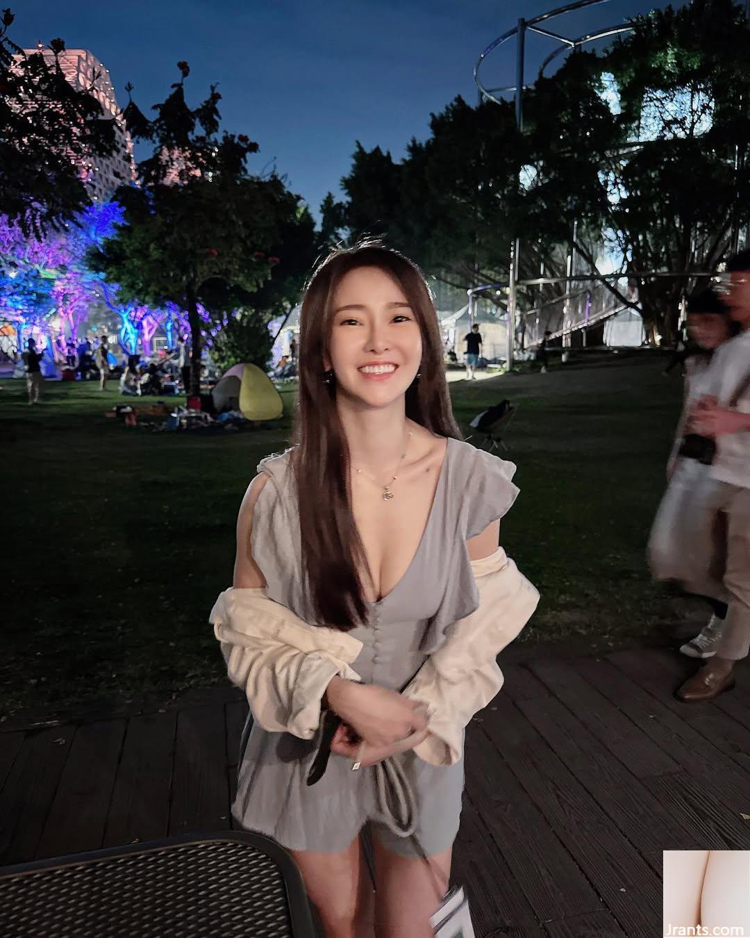 Bạn gái nguyên bản cảm giác “Li Yunzhen taco” ngực được tiếp xúc một chút để hiển thị các đường cong hấp dẫn (40p) - Ảnh 8