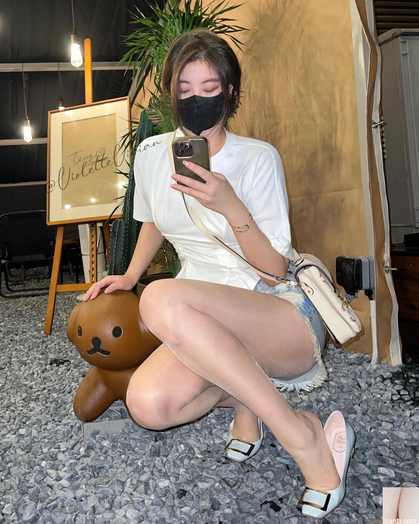 Cô gái xinh đẹp “Violettevivian” không có giới hạn trong buổi chụp hình (14p) - Ảnh 7