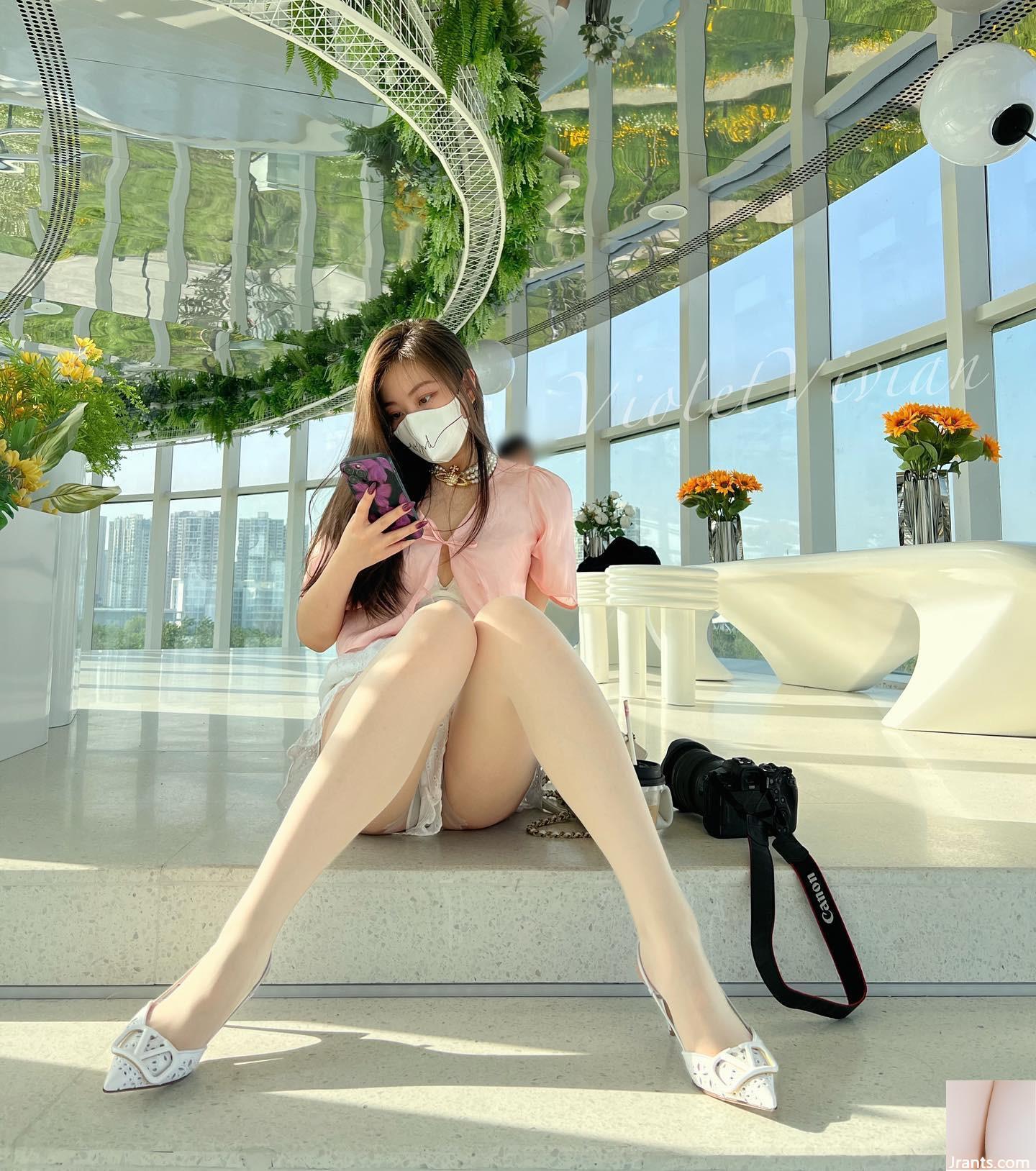 Cô gái xinh đẹp “Violettevivian” không có giới hạn trong buổi chụp hình (14p) - Ảnh 8