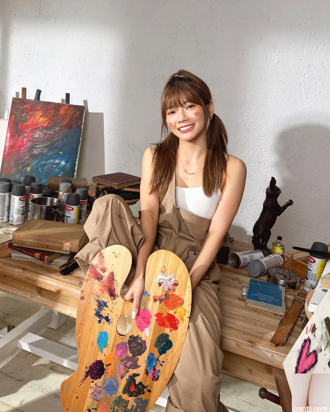 “Ruisi” đầy đặn với khuôn mặt ngọt ngào + thân hình nóng bỏng và săn chắc (25P) - Ảnh 15