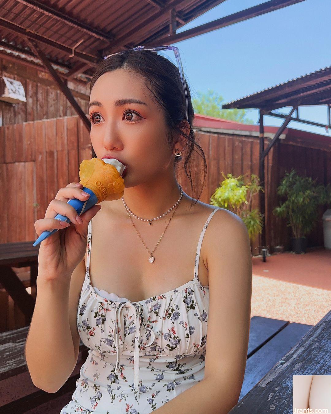 Bộ ngực đầy đặn của “络翞”, rãnh sâu trắng như tuyết và hình dáng siêu hấp dẫn đều lộ ra ánh sáng (21P)