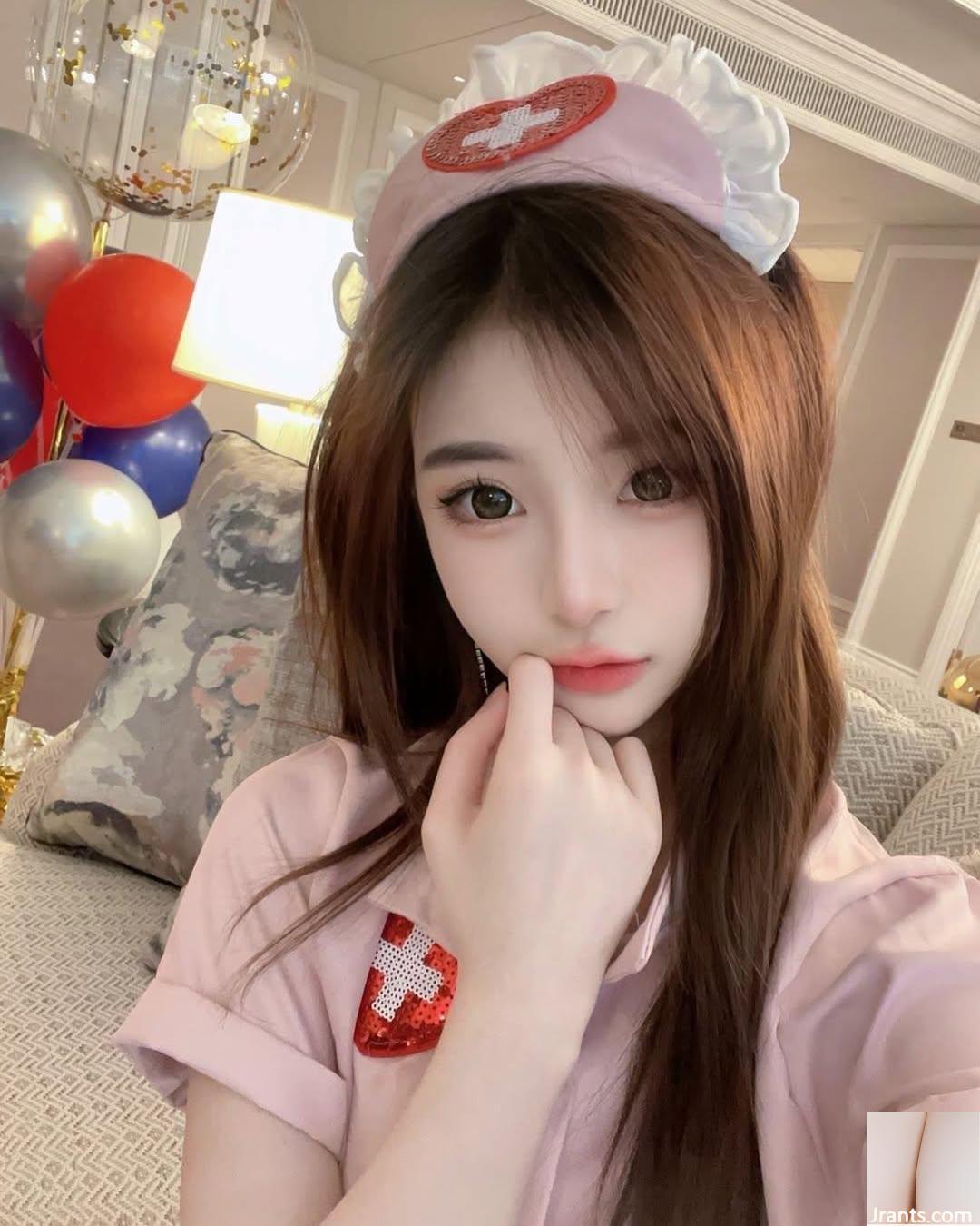 Khuôn mặt ngọt ngào “Qianqian” với những đường cong hoàn hảo siêu gợi cảm sẽ chữa lành vết thương cho bạn cả ngày (22P) - Ảnh 2