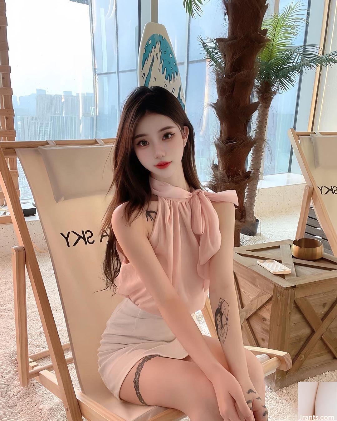 Khuôn mặt ngọt ngào “Qianqian” với những đường cong hoàn hảo siêu gợi cảm sẽ chữa lành vết thương cho bạn cả ngày (22P) - Ảnh 4