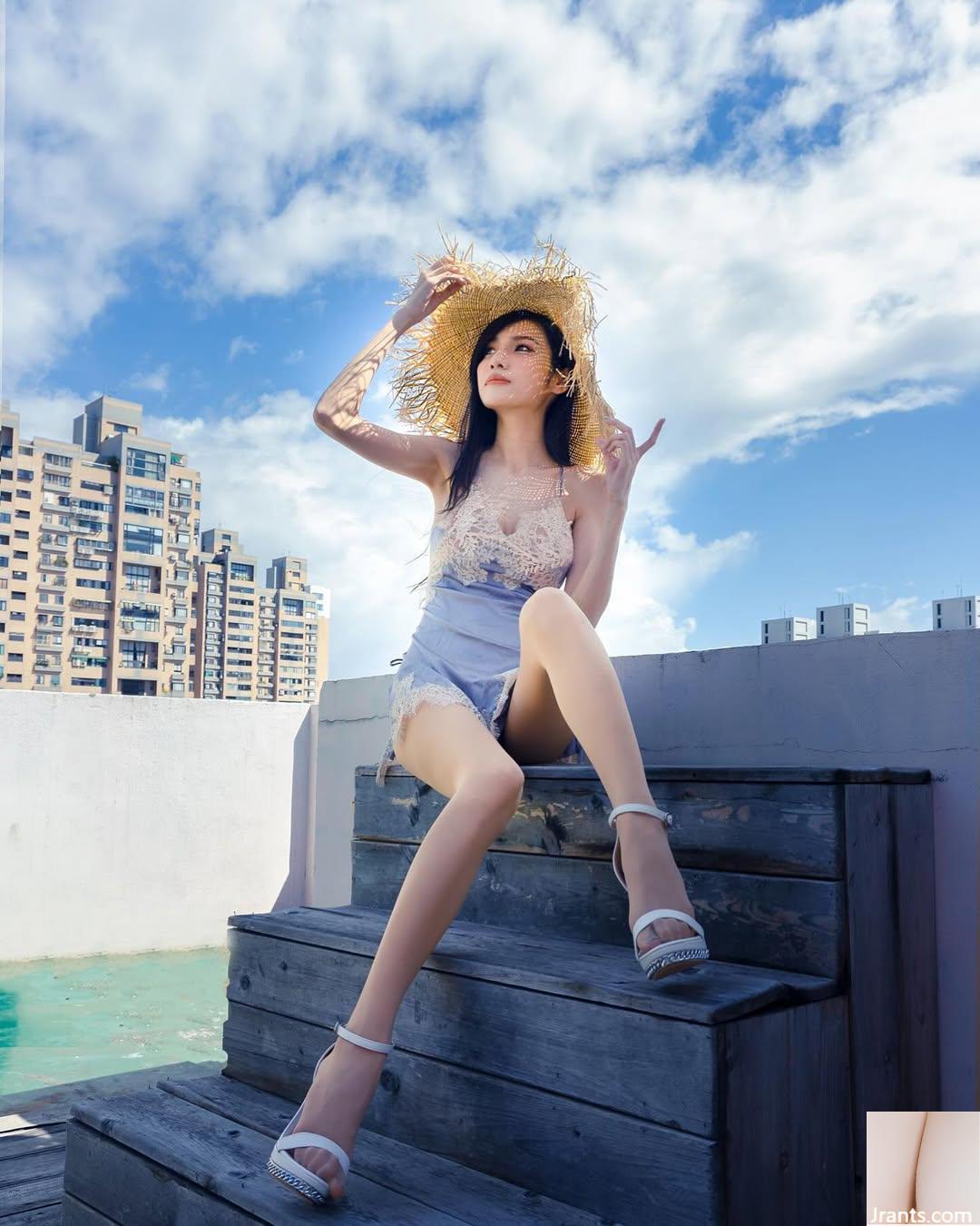 Thân hình có làn da trắng ngần “Xu Xiaobao” đầy quyến rũ và trông rất nổi bật (35P) - Ảnh 6