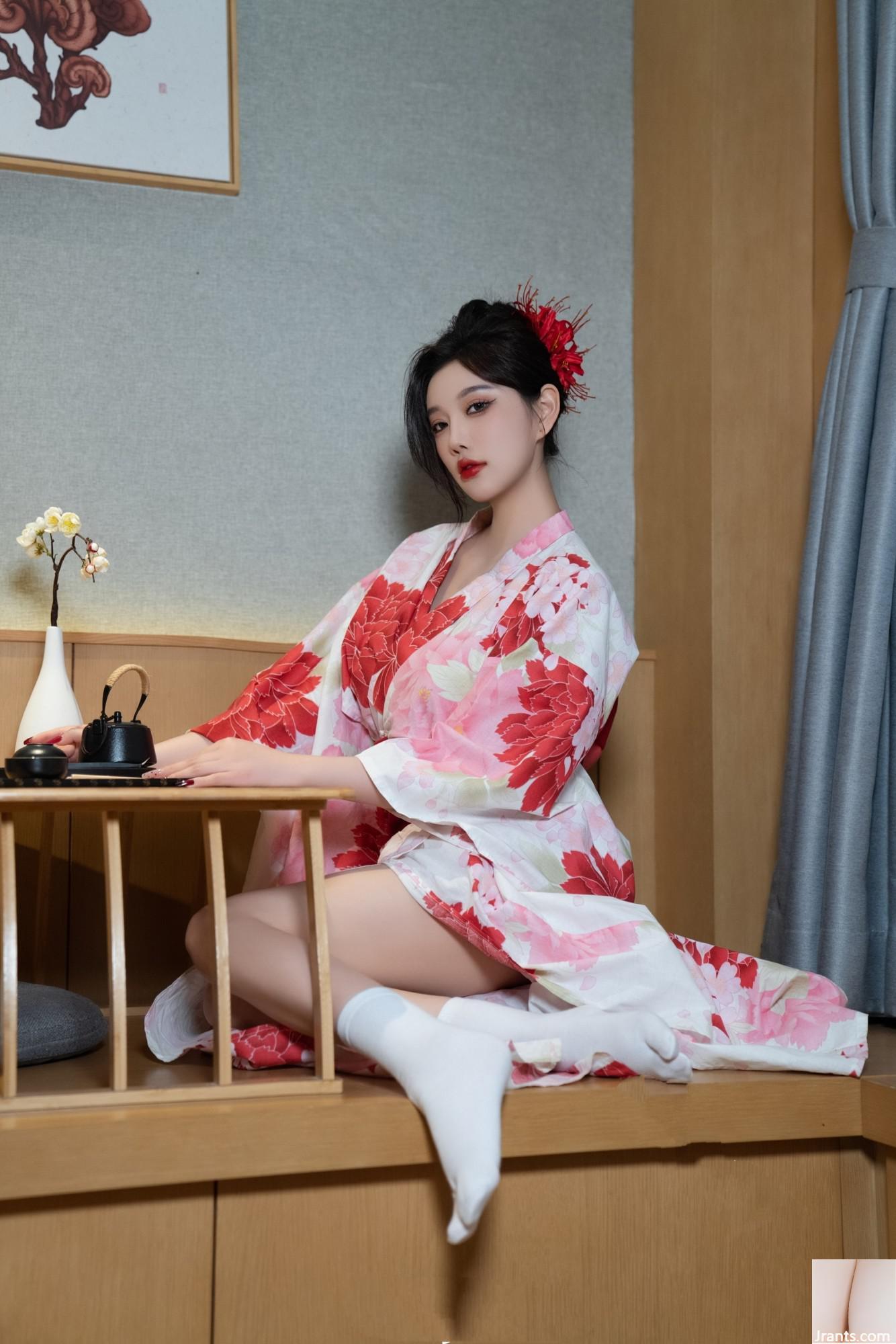 Yang Chenchen kimono Nhật Bản (106P) - Ảnh 32