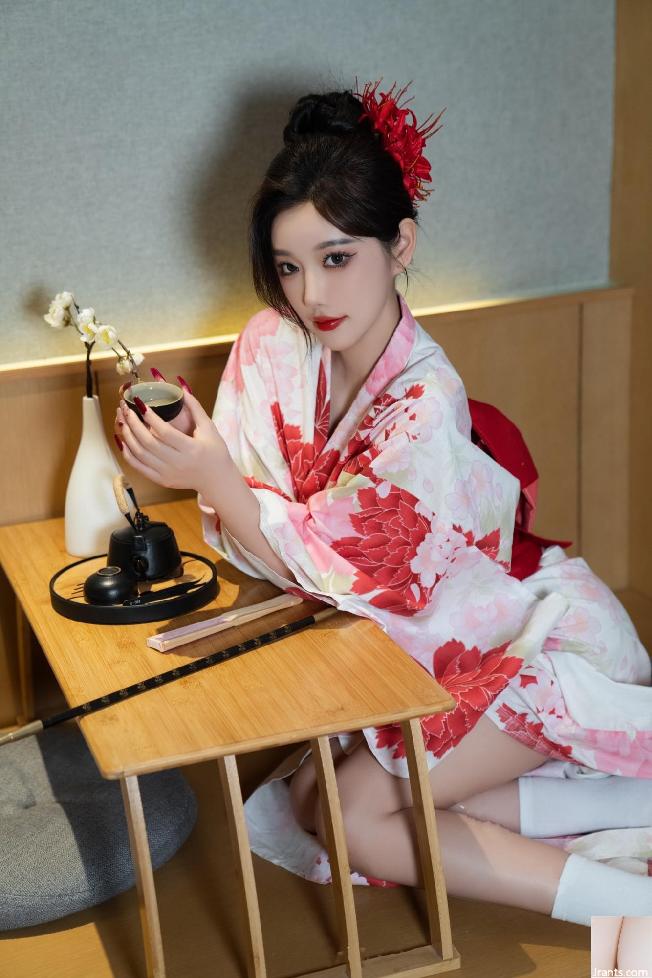 Yang Chenchen kimono Nhật Bản (106P) - Ảnh 40