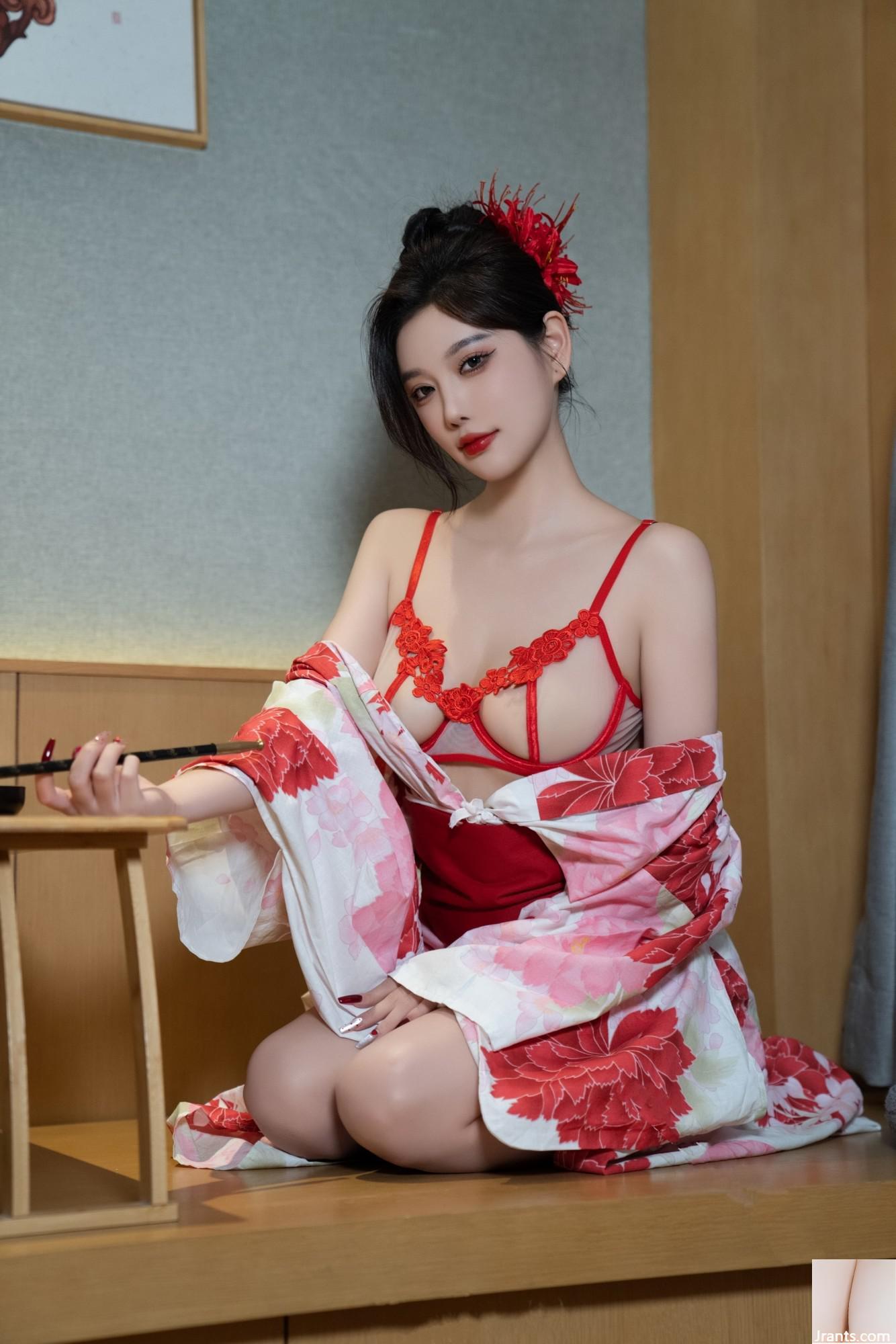 Yang Chenchen kimono Nhật Bản (106P) - Ảnh 77