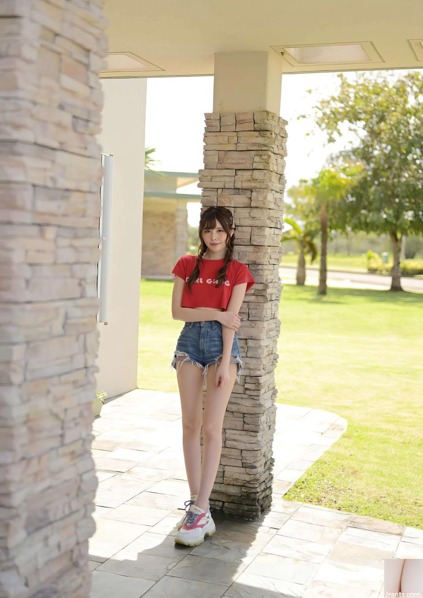 (Arina Hashimoto) Người đẹp đùi dài mặc đồ hở hang, màn nổ (32P) - Ảnh 2