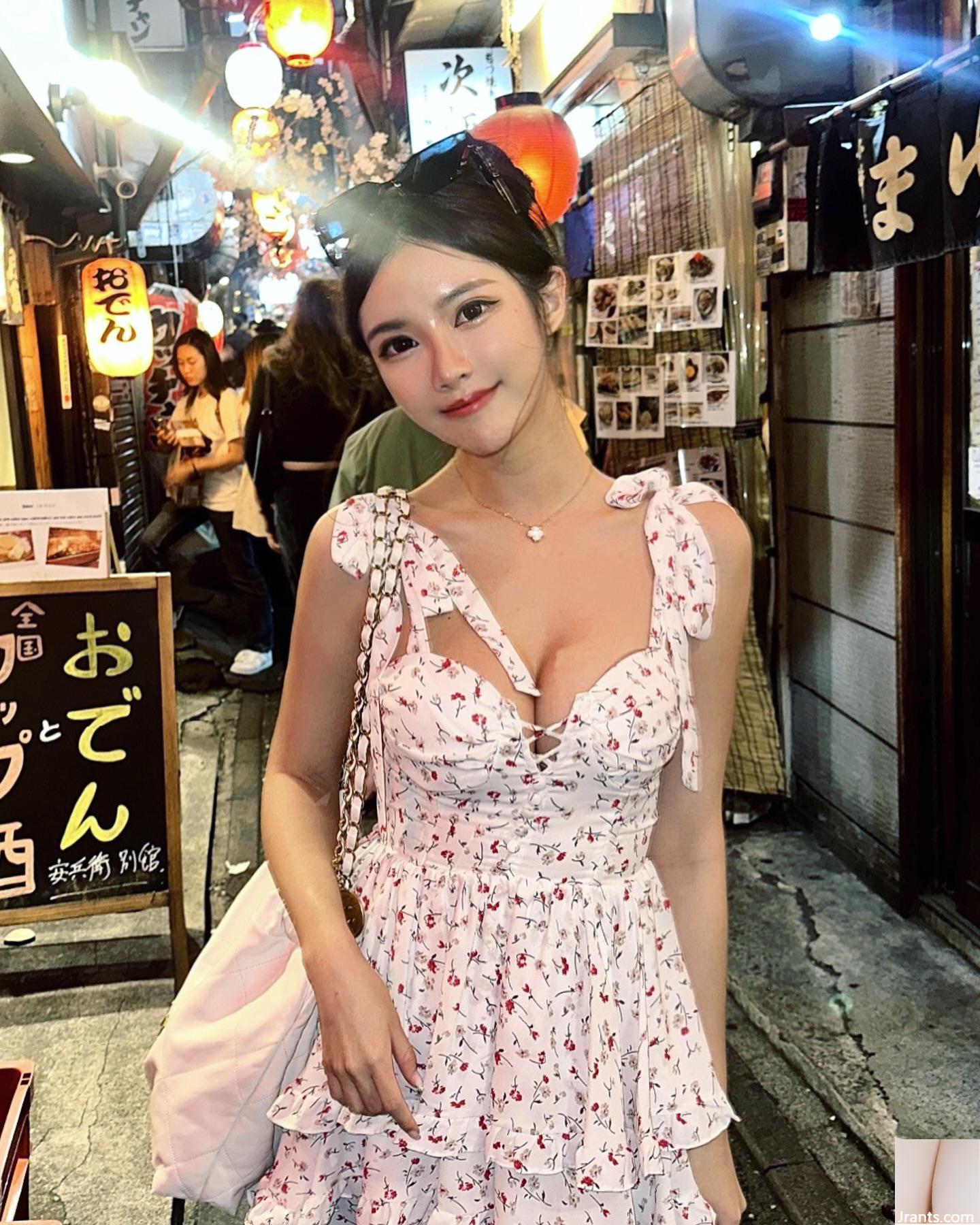 Lượng sữa đầy đặn của rãnh sâu như tuyết “Huang Zingting Viv” hoàn toàn phù hợp với vóc dáng trắng nõn và dịu dàng (14P) - Ảnh 8