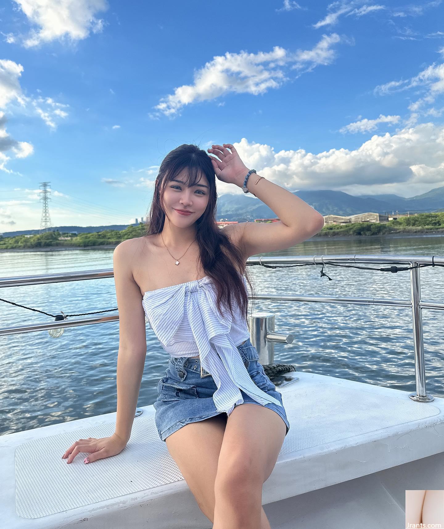 Sự tương phản tuyệt vời giữa vẻ đẹp tự nhiên, đôi chân đẹp và hương vị ngọt ngào của “Slin Lin” (17P) - Ảnh 12