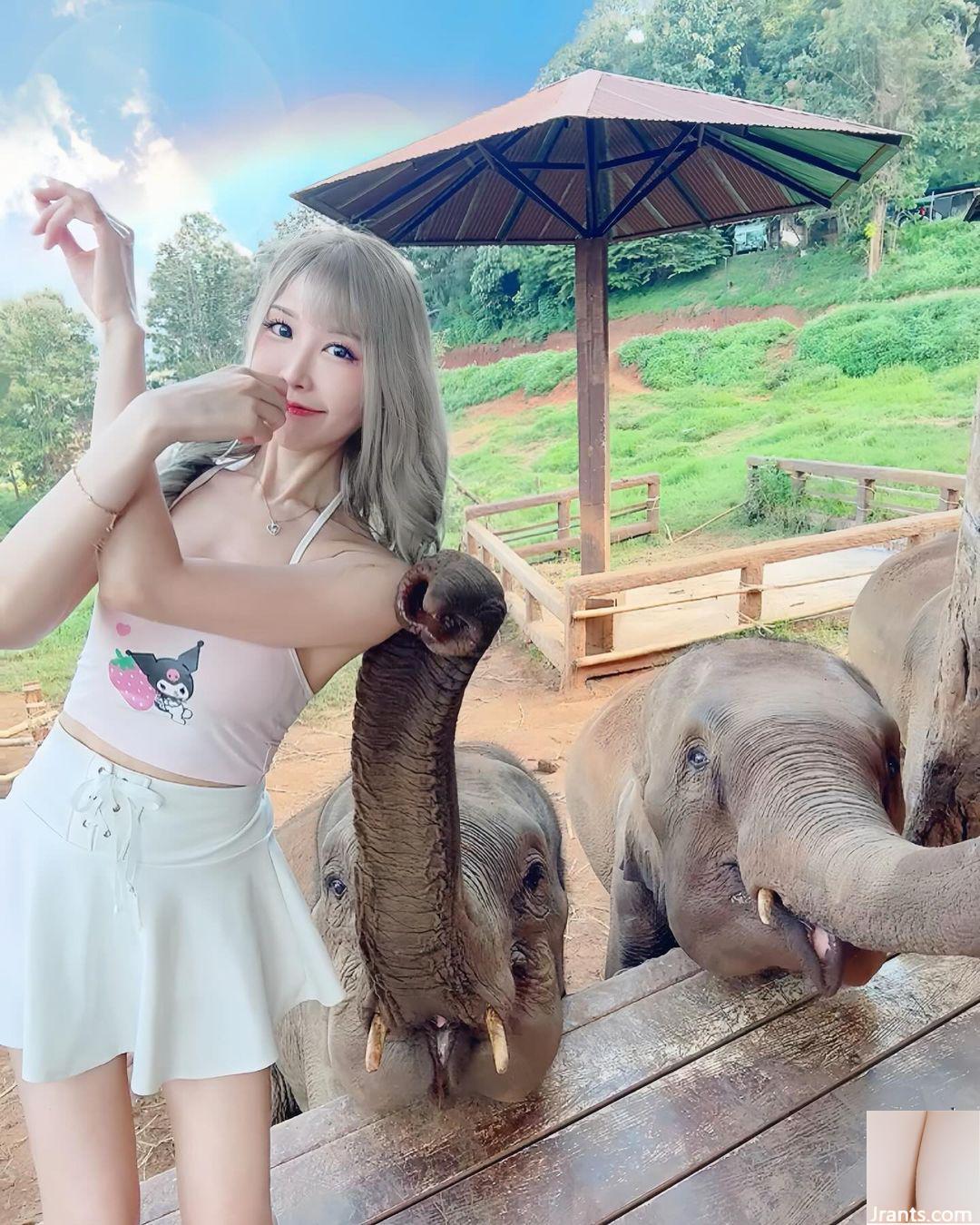 Hot girl dẫn chương trình phát sóng trực tiếp “Lenna Zhixuan” có thân hình săn chắc và bộ ngực tuyệt đẹp (31P) - Ảnh 18