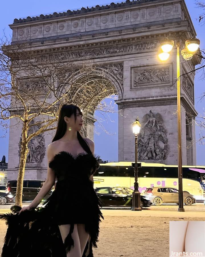 Hot girl (Cai Yi) Đêm giao thừa Pháp, IGyugirlcat (22P) - Ảnh 14