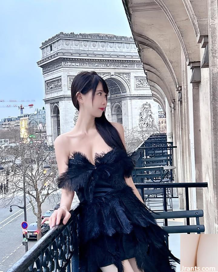 Hot girl (Cai Yi) Đêm giao thừa Pháp, IGyugirlcat (22P) - Ảnh 21