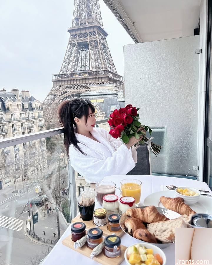 Hot girl (Cai Yi) Đêm giao thừa Pháp, IGyugirlcat (22P) - Ảnh 7