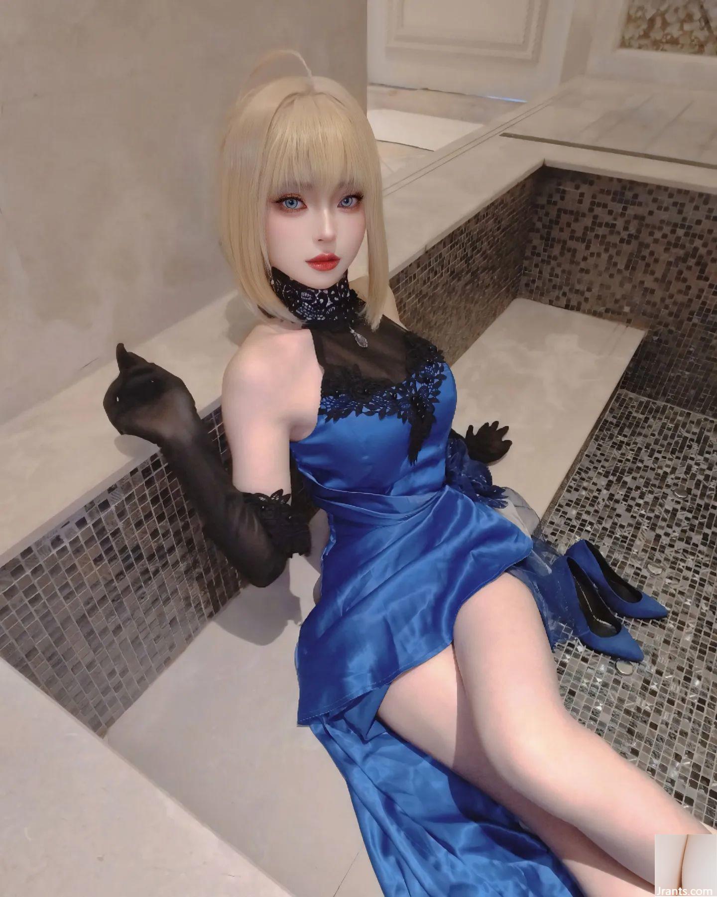 Góc nhìn cực kỳ quyến rũ của Xiehui của người nổi tiếng ngực khủng trên Internet “Zhi Aor” (18P) - Ảnh 11