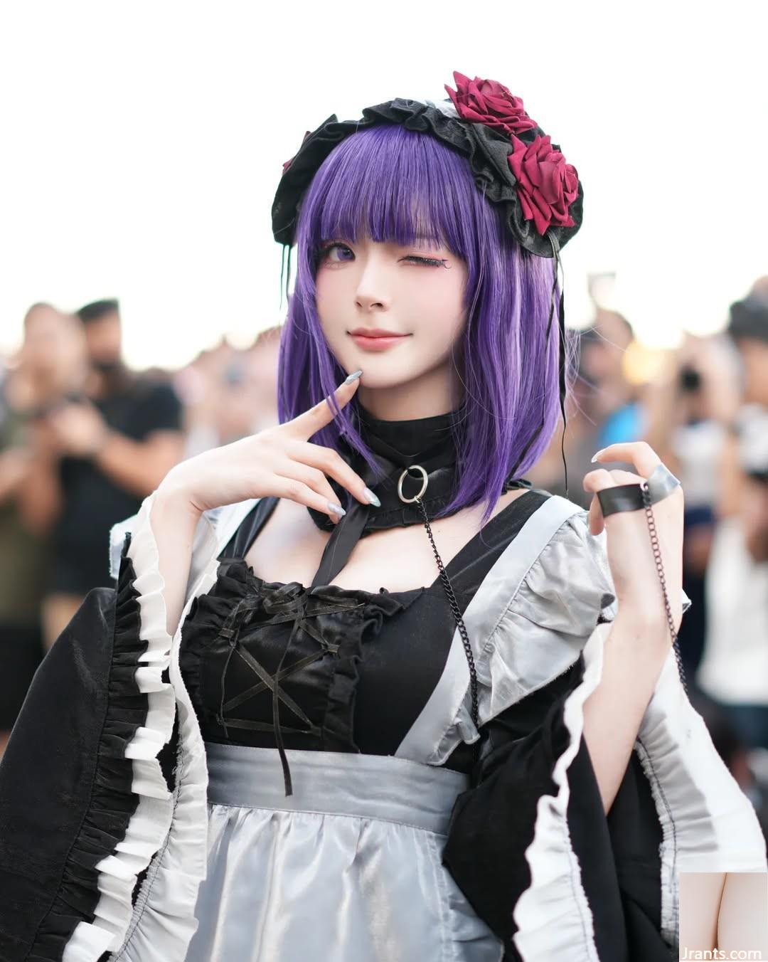 Góc nhìn cực kỳ quyến rũ của Xiehui của người nổi tiếng ngực khủng trên Internet “Zhi Aor” (18P) - Ảnh 17