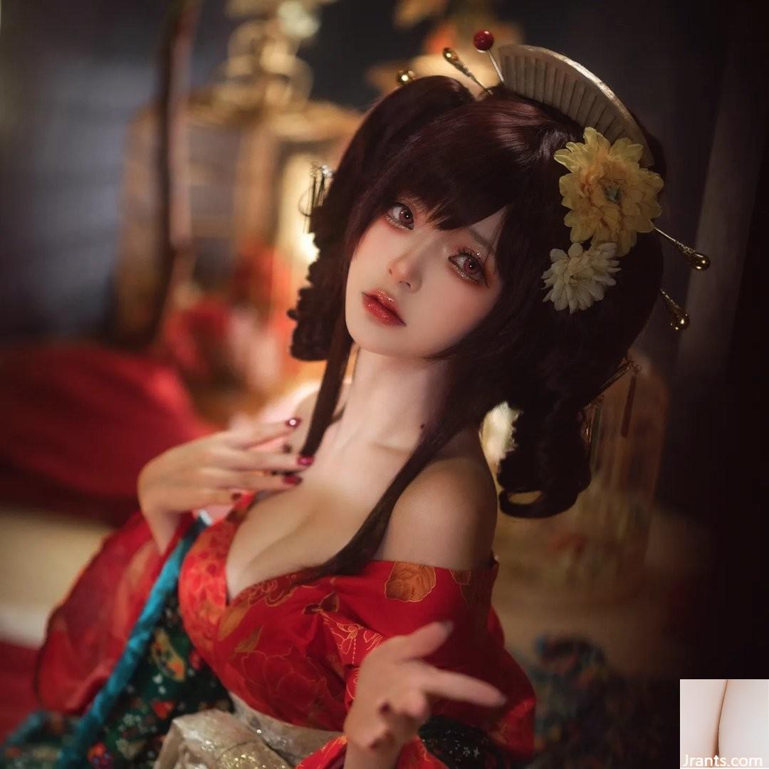 Góc nhìn cực kỳ quyến rũ của Xiehui của người nổi tiếng ngực khủng trên Internet “Zhi Aor” (18P) - Ảnh 7