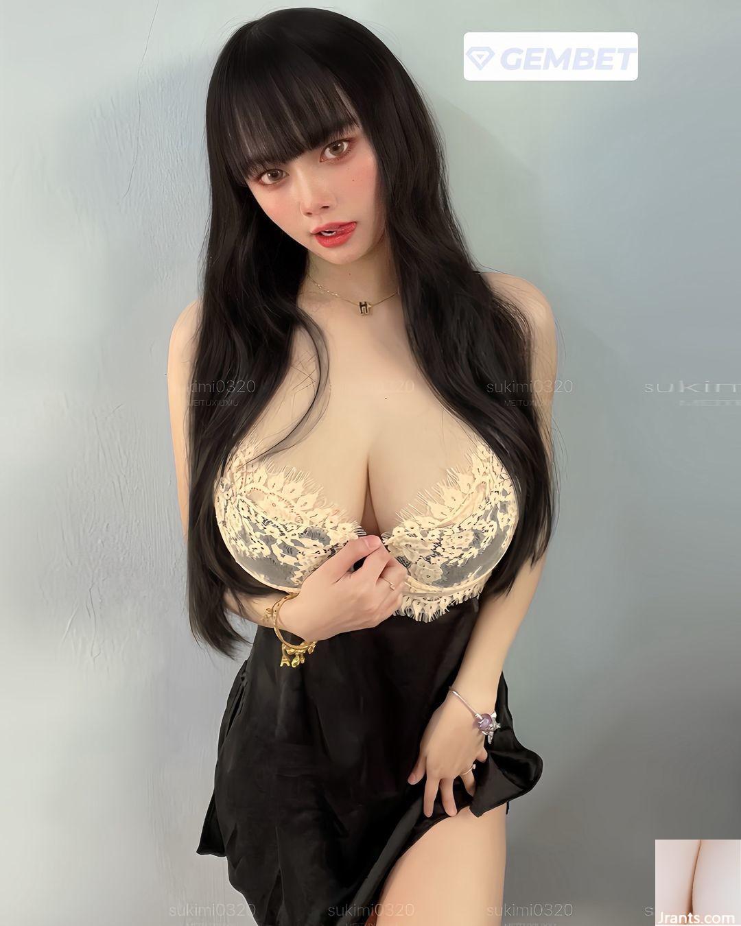 (Người đẹp ngực bự (sukimi Su) Bộ ngực đẹp dữ tợn lộ ra, thanh lịch và nóng bỏng! (49P) - Ảnh 27