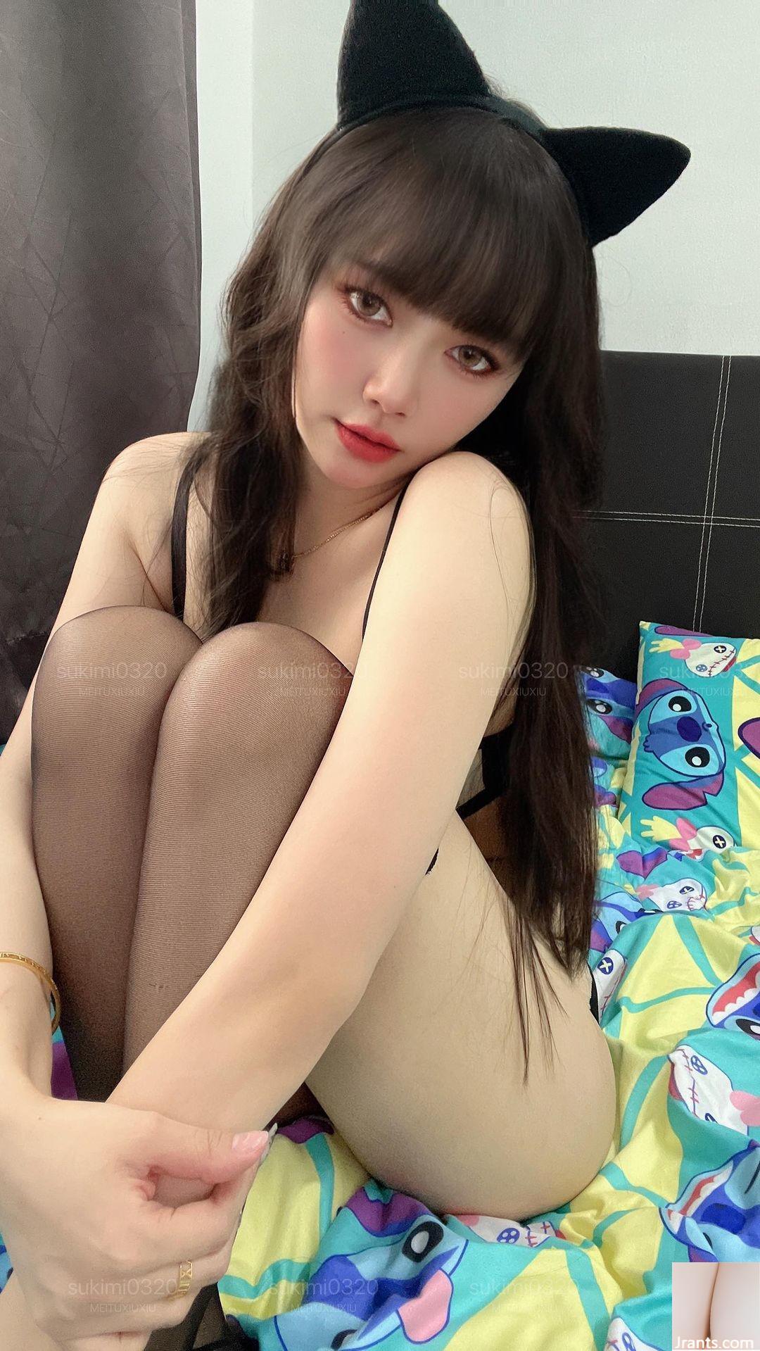 (Người đẹp ngực bự (sukimi Su) Bộ ngực đẹp dữ tợn lộ ra, thanh lịch và nóng bỏng! (49P) - Ảnh 37