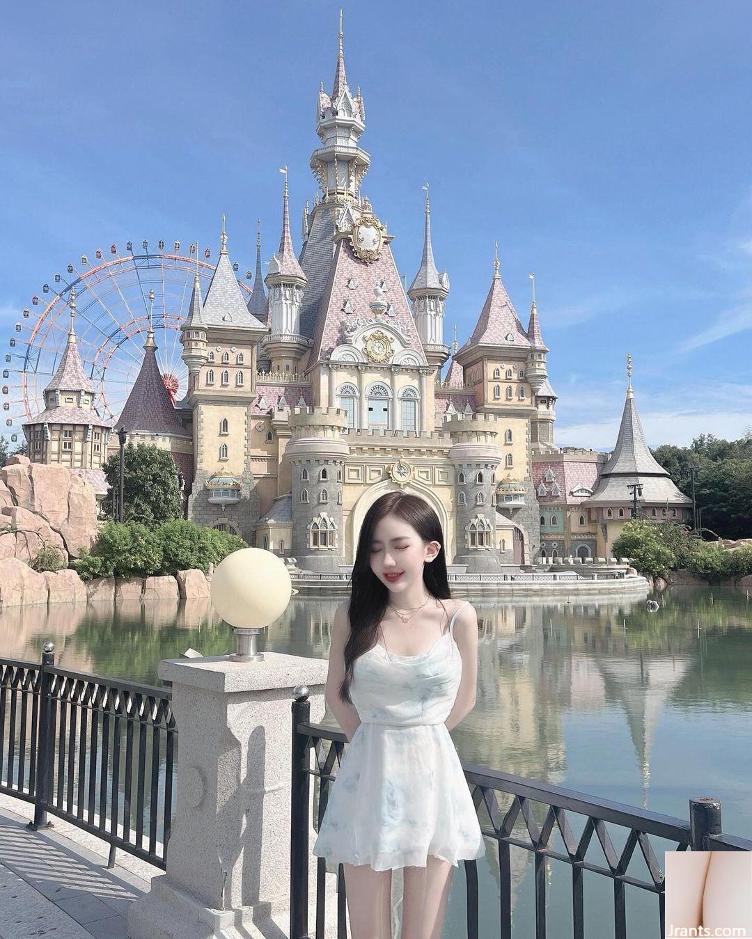 Vòng eo hoàn hảo của “Qianrong” với bộ ngực khủng và đẹp khiến người ta mê ngay lập tức (33P) - Ảnh 22