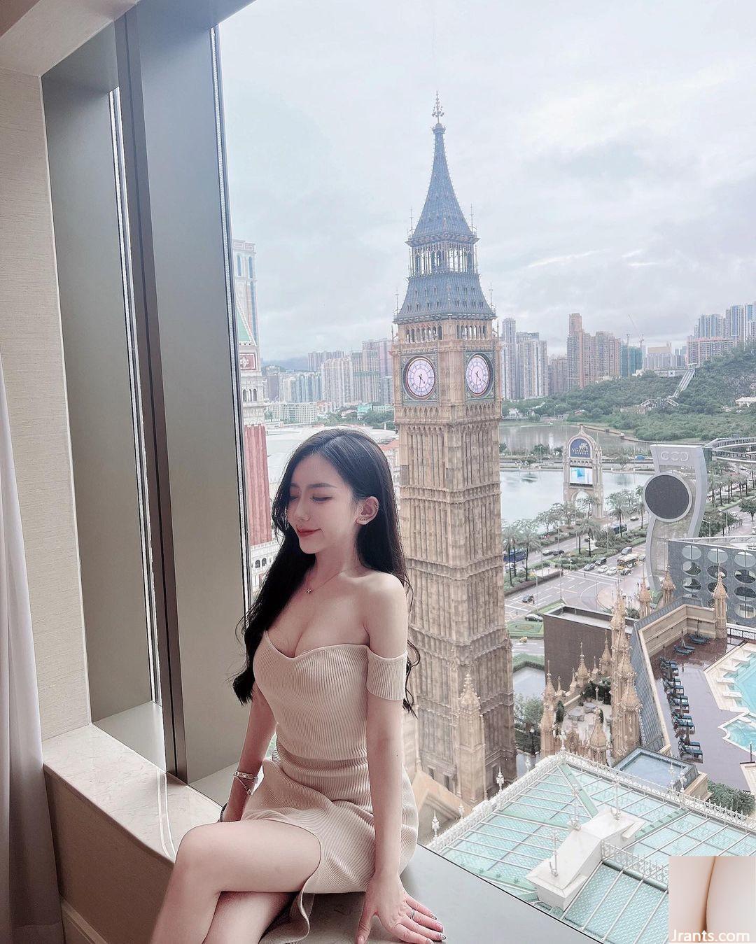 Vòng eo hoàn hảo của “Qianrong” với bộ ngực khủng và đẹp khiến người ta mê ngay lập tức (33P) - Ảnh 9