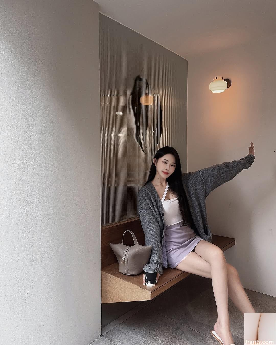 (kaisha” Khuôn mặt xinh đẹp, dễ thương kết hợp với dáng người trắng nõn và dịu dàng thật tuyệt vời (44P) - Ảnh 19