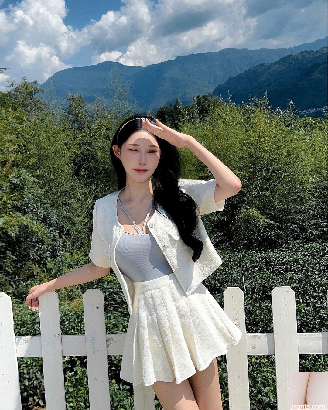 (kaisha” Khuôn mặt xinh đẹp, dễ thương kết hợp với dáng người trắng nõn và dịu dàng thật tuyệt vời (44P) - Ảnh 26