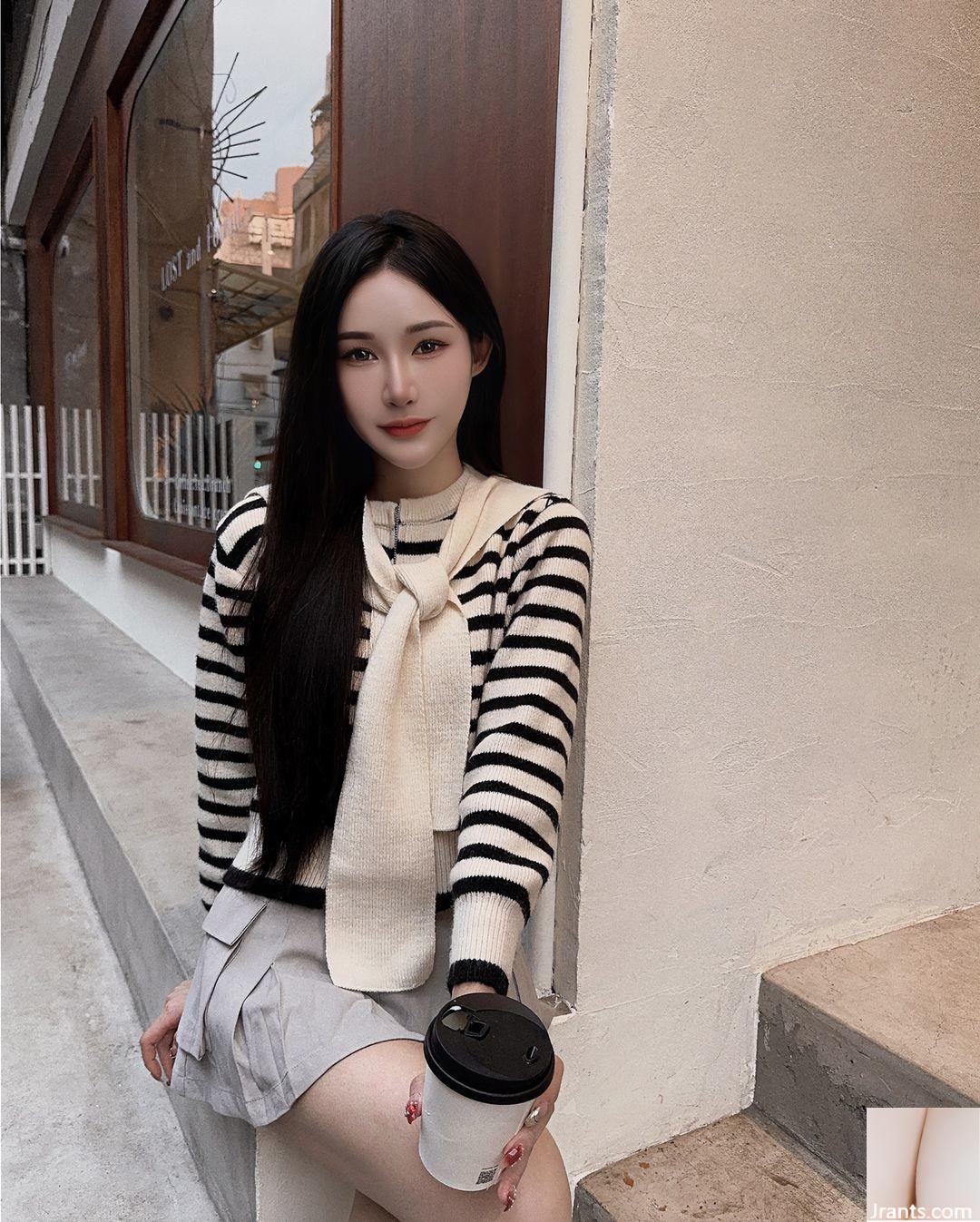 (kaisha” Khuôn mặt xinh đẹp, dễ thương kết hợp với dáng người trắng nõn và dịu dàng thật tuyệt vời (44P) - Ảnh 8