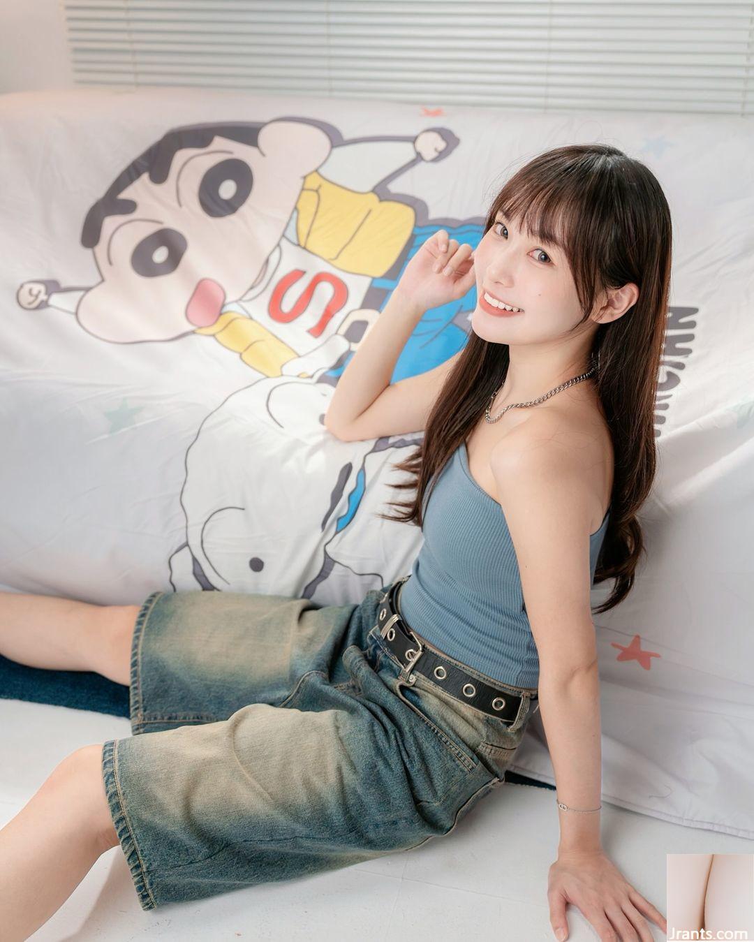 Nụ cười ôn hòa “Chen Naotang” có nụ cười trong trẻo trên ngực và thân hình siêu bắt mắt (27P) - Ảnh 4