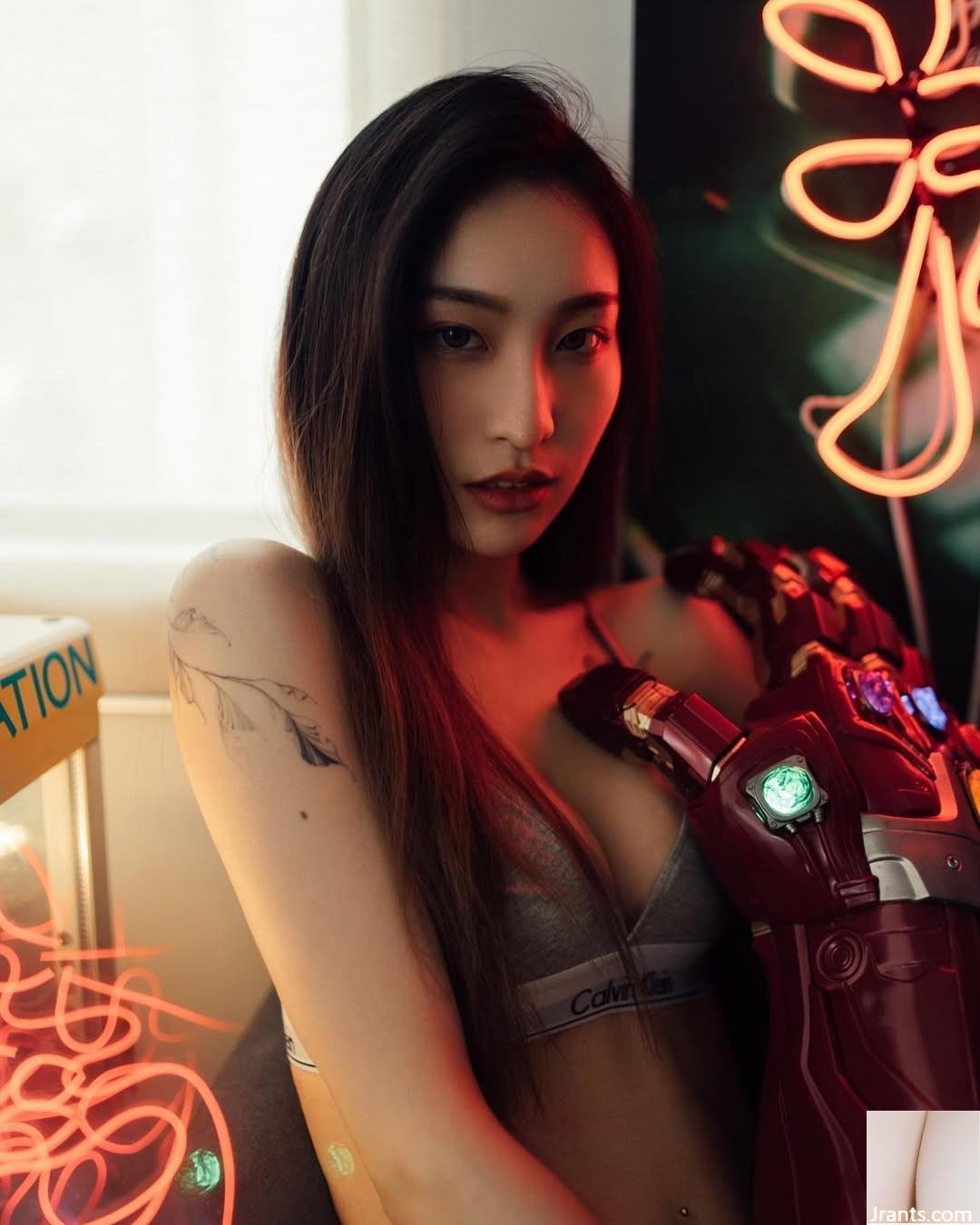 Cô nàng “Chu Chu Maisie” ngực tuyết dễ thương có dáng nóng bỏng đến mức phạm lỗi (30P) - Ảnh 11