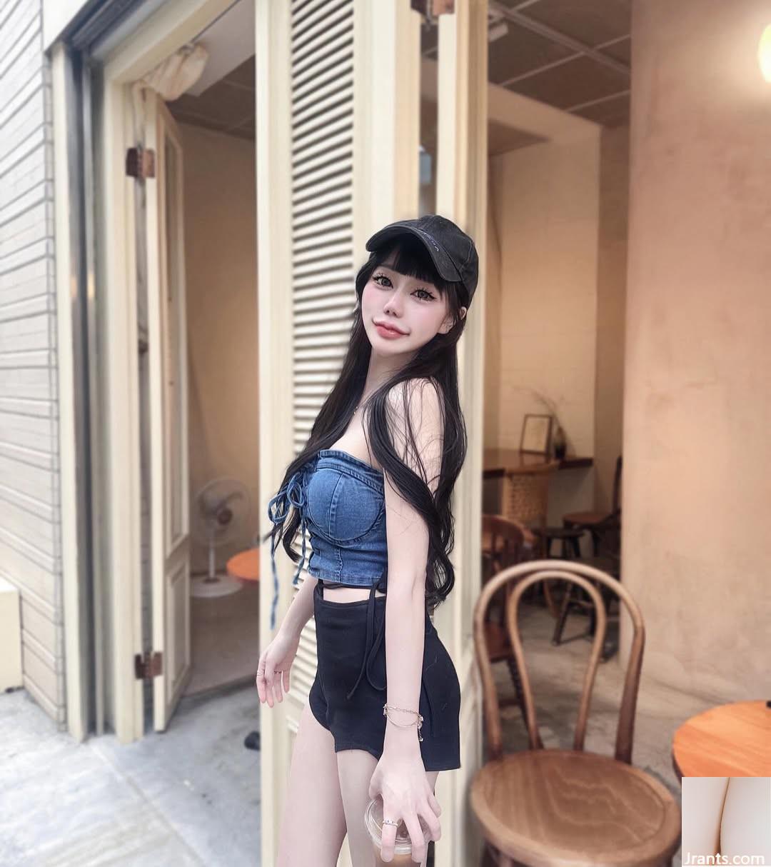 Đôi mắt ngấn nước của cô bạn gái vui tươi (Dora) toát lên vẻ tươi tắn (24P) - Ảnh 11