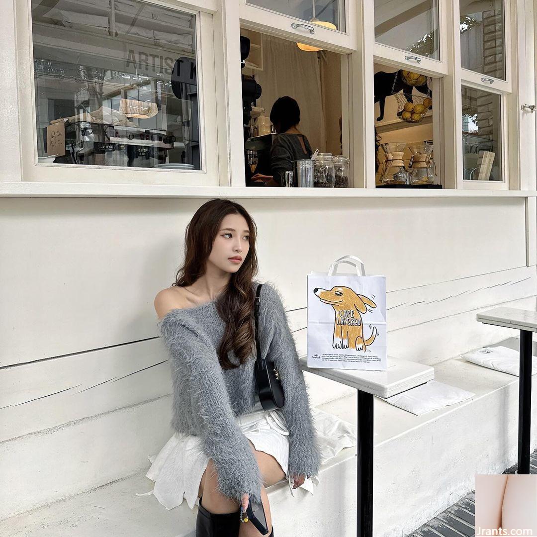 Làn da trắng như tuyết quyến rũ “Ha Geng” với bộ ngực dài và đẹp đến nao lòng (28P) - Ảnh 22