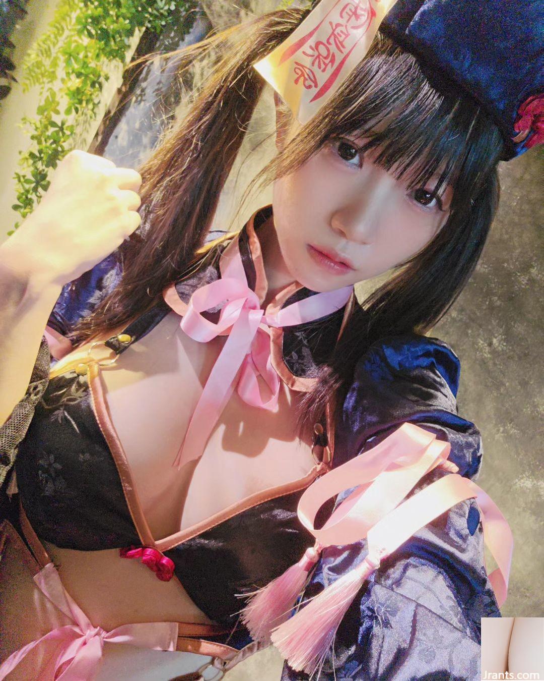 Bộ ngực căng mọng của “Miao Miao Qing”, dáng người trắng trẻo dịu dàng, góc nhìn ngây ngất không chịu nổi (30P) - Ảnh 25