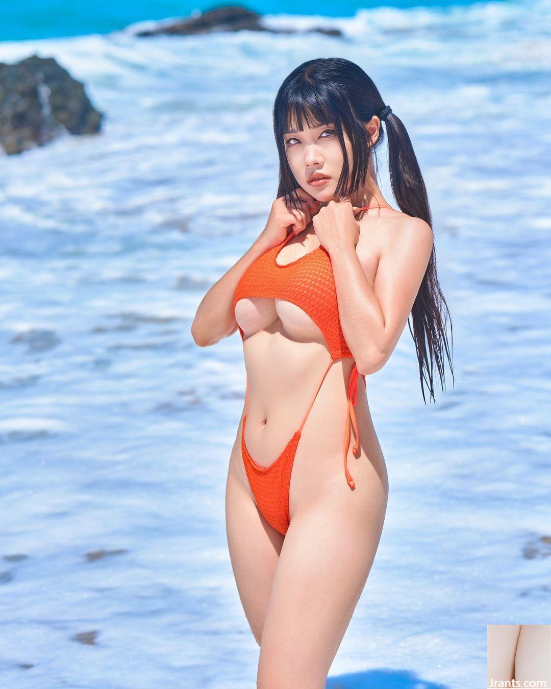 Vẻ quyến rũ đến Hụt hơi của tiểu quỷ nóng bỏng “Eyo” (56P) - Ảnh 16