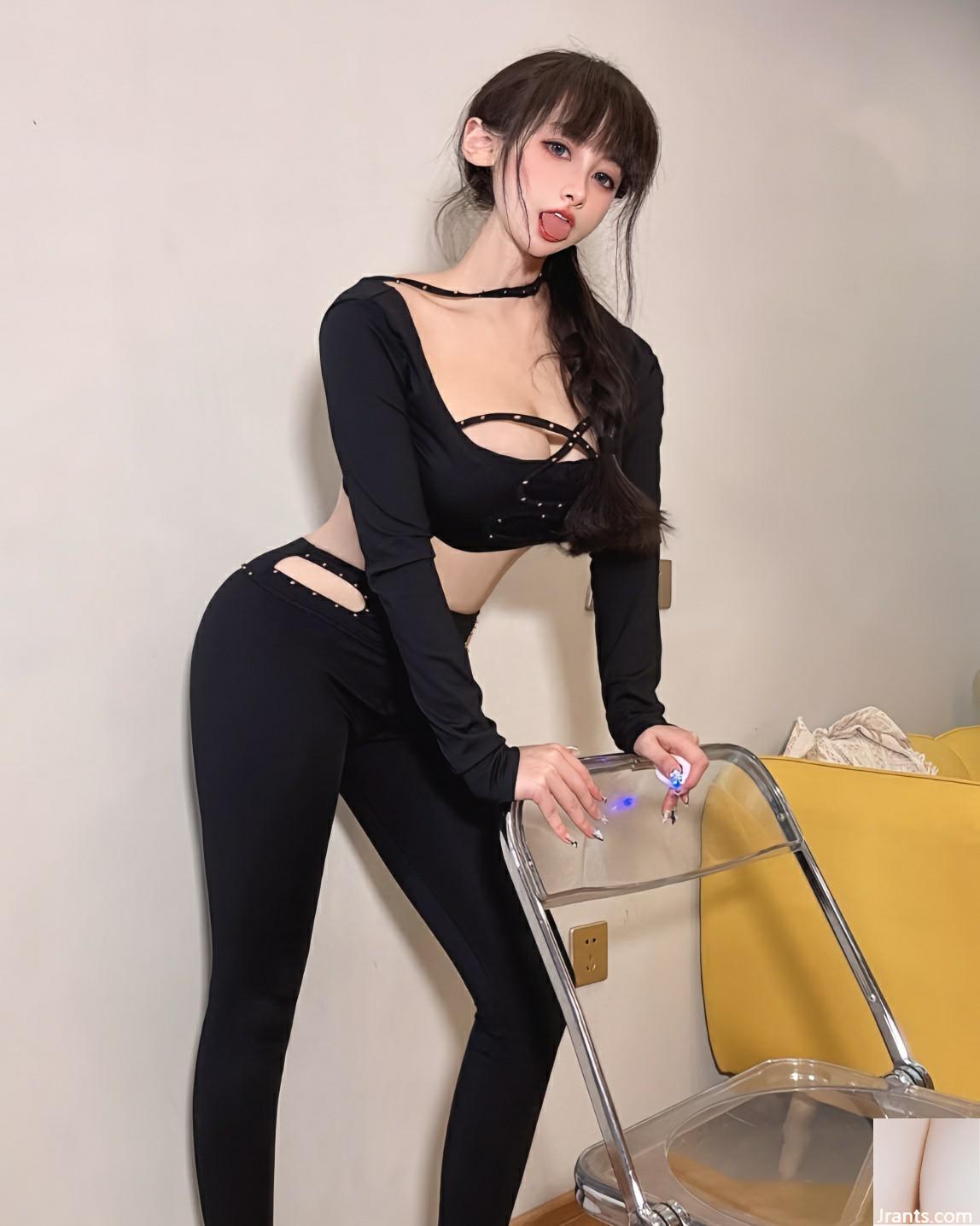 Rãnh sâu trắng như tuyết “?(Pa 臡icokey)” Đường cong chữ S nóng bỏng đầy đặn tràn đầy sữa (15P) - Ảnh 9