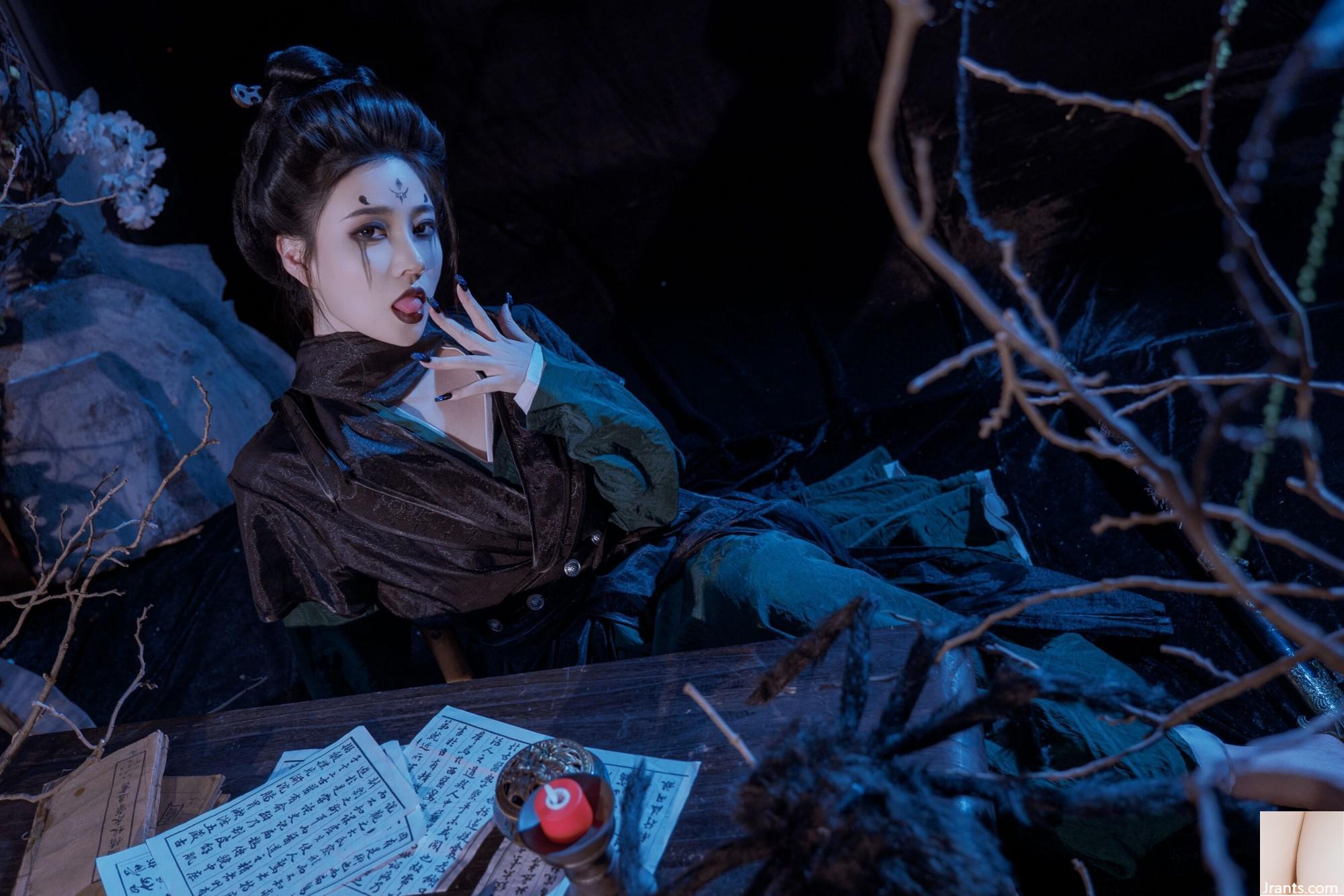 Nian Nian (Ảnh) Huyền thoại đen Ngộ Không “Em gái nhện Jing Si Mei” (80P) - Ảnh 12