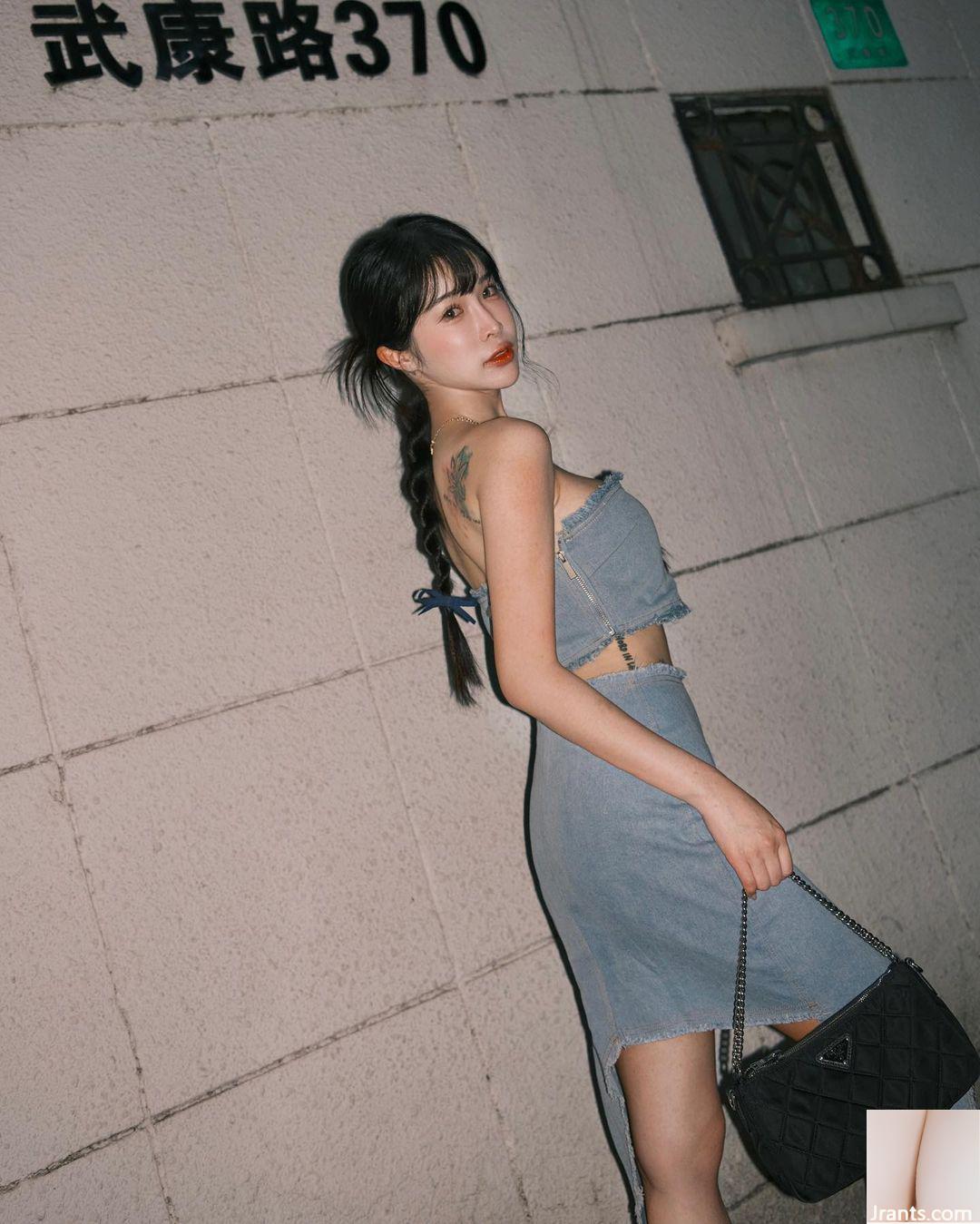 Thanh lịch và nóng bỏng! Rãnh sâu trắng như tuyết của “Li Xiangning Phoebe” siêu hấp dẫn (25P) - Ảnh 21