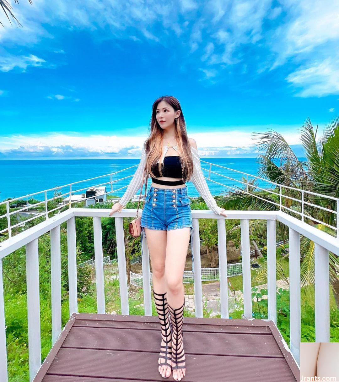 (Ting Yi” Bộ ngực khủng và cắt thấp thực sự hoàn hảo và bộ ngực đẹp sẵn sàng lộ ra (35P) - Ảnh 20