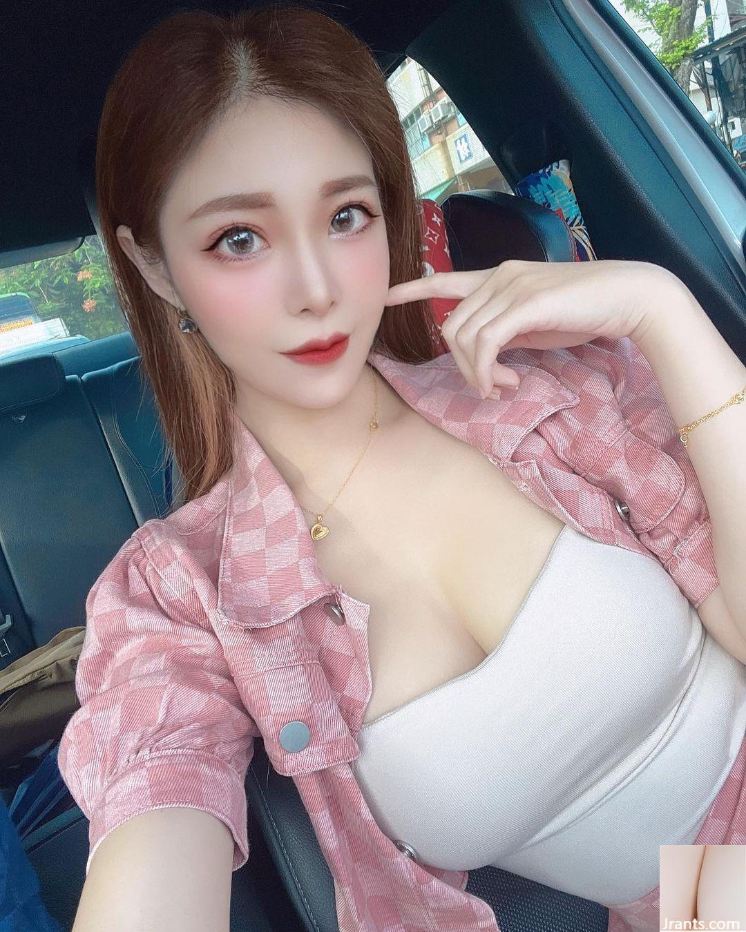 (Ting Yi” Bộ ngực khủng và cắt thấp thực sự hoàn hảo và bộ ngực đẹp sẵn sàng lộ ra (35P) - Ảnh 25