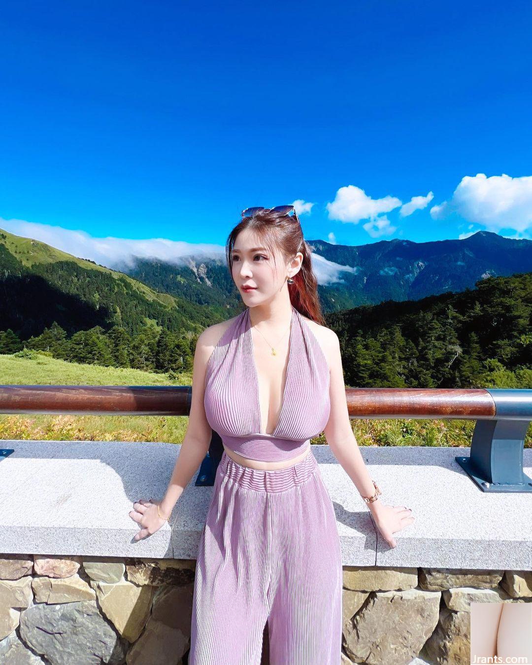 (Ting Yi” Bộ ngực khủng và cắt thấp thực sự hoàn hảo và bộ ngực đẹp sẵn sàng lộ ra (35P) - Ảnh 6