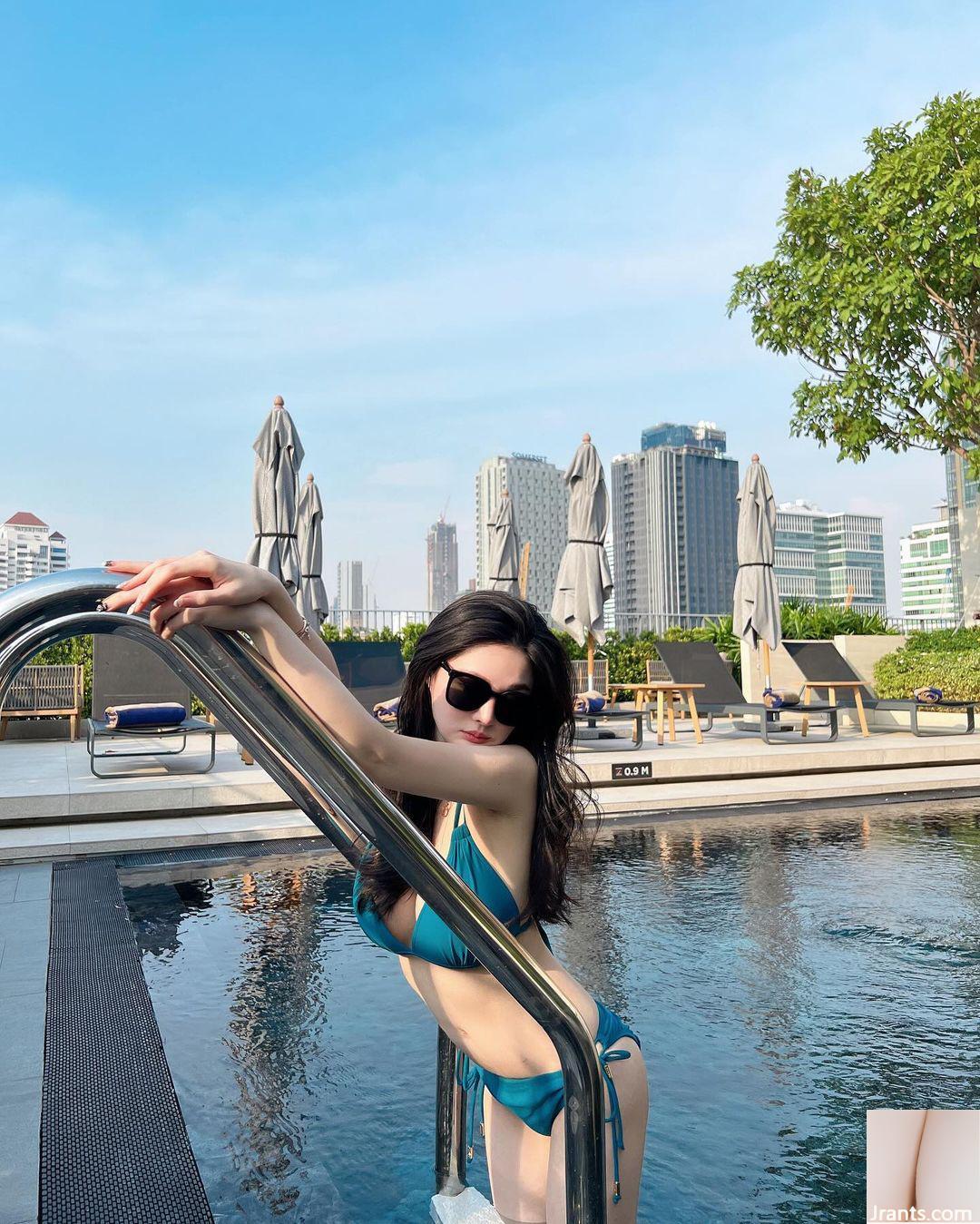 Đường cong quyến rũ của mỹ nhân trống rỗng “Meng Ge” khơi dậy làn sóng đói khát (31P) - Ảnh 29