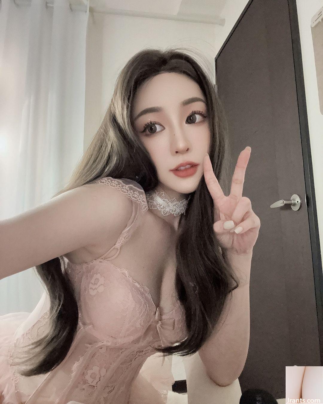 Khuôn mặt dễ thương với bộ ngực tuyết (yamichang.726″ Bạn gái nghịch ngợm tiết lộ đường sự nghiệp (18P) - Ảnh 16