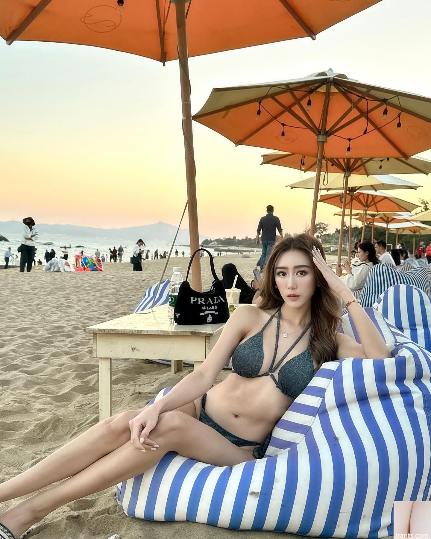 Vóc dáng hoàn hảo – “Feng Feng Feng” nổi tiếng che giấu vóc dáng đẹp và ngạc nhiên! - Ảnh 7