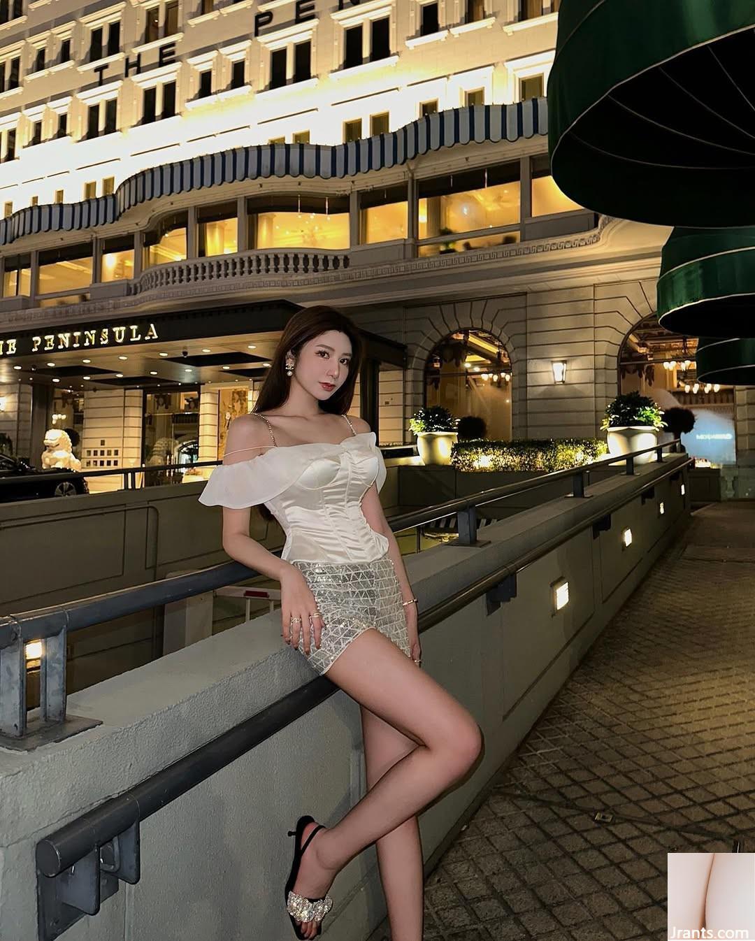 Người đẹp ngực khủng “Miaozhi” có ngoại hình đẹp và thân hình tuyệt đẹp không thể chê vào đâu được (27P) - Ảnh 12