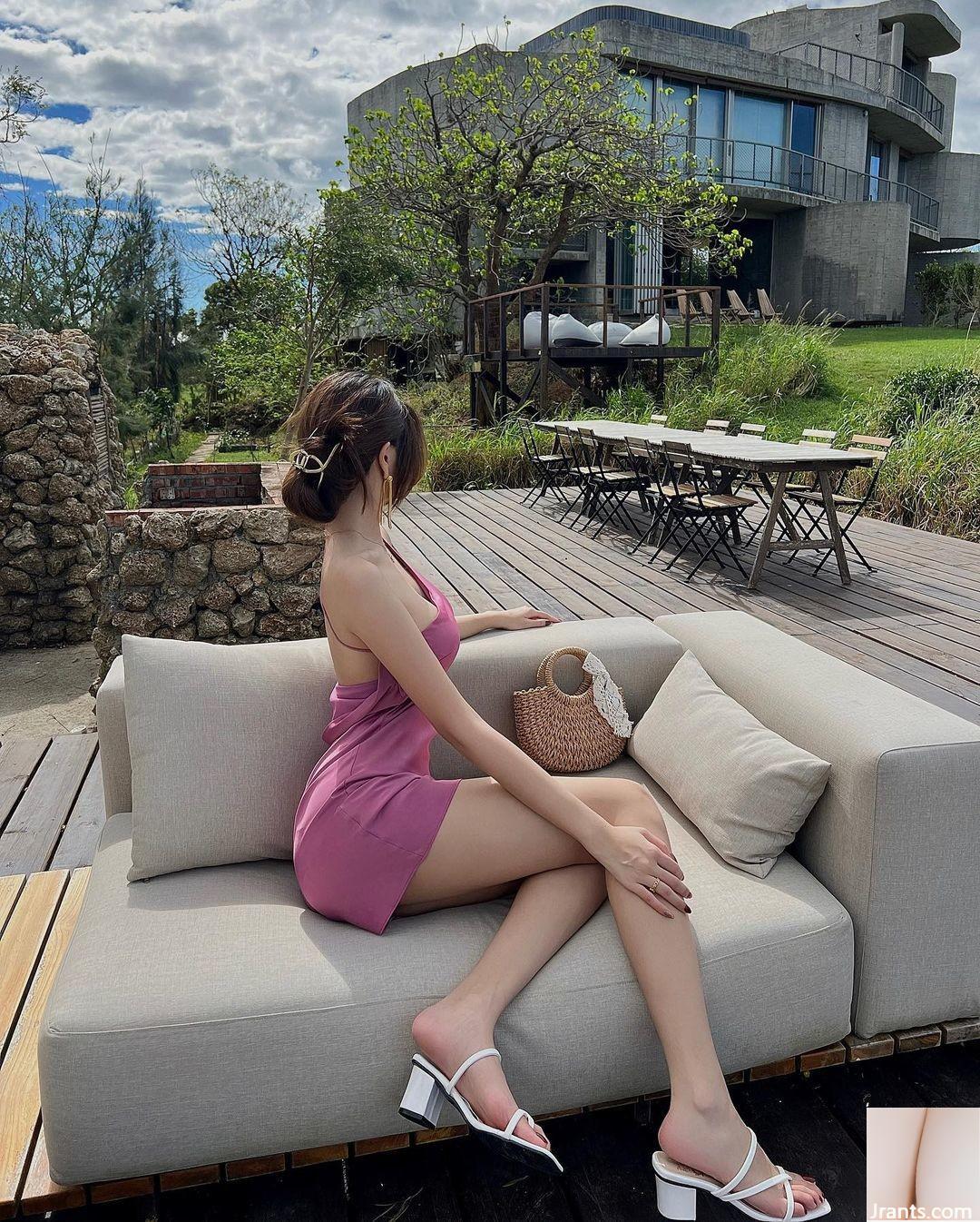 Người đẹp ngực khủng “Miaozhi” có ngoại hình đẹp và thân hình tuyệt đẹp không thể chê vào đâu được (27P) - Ảnh 3