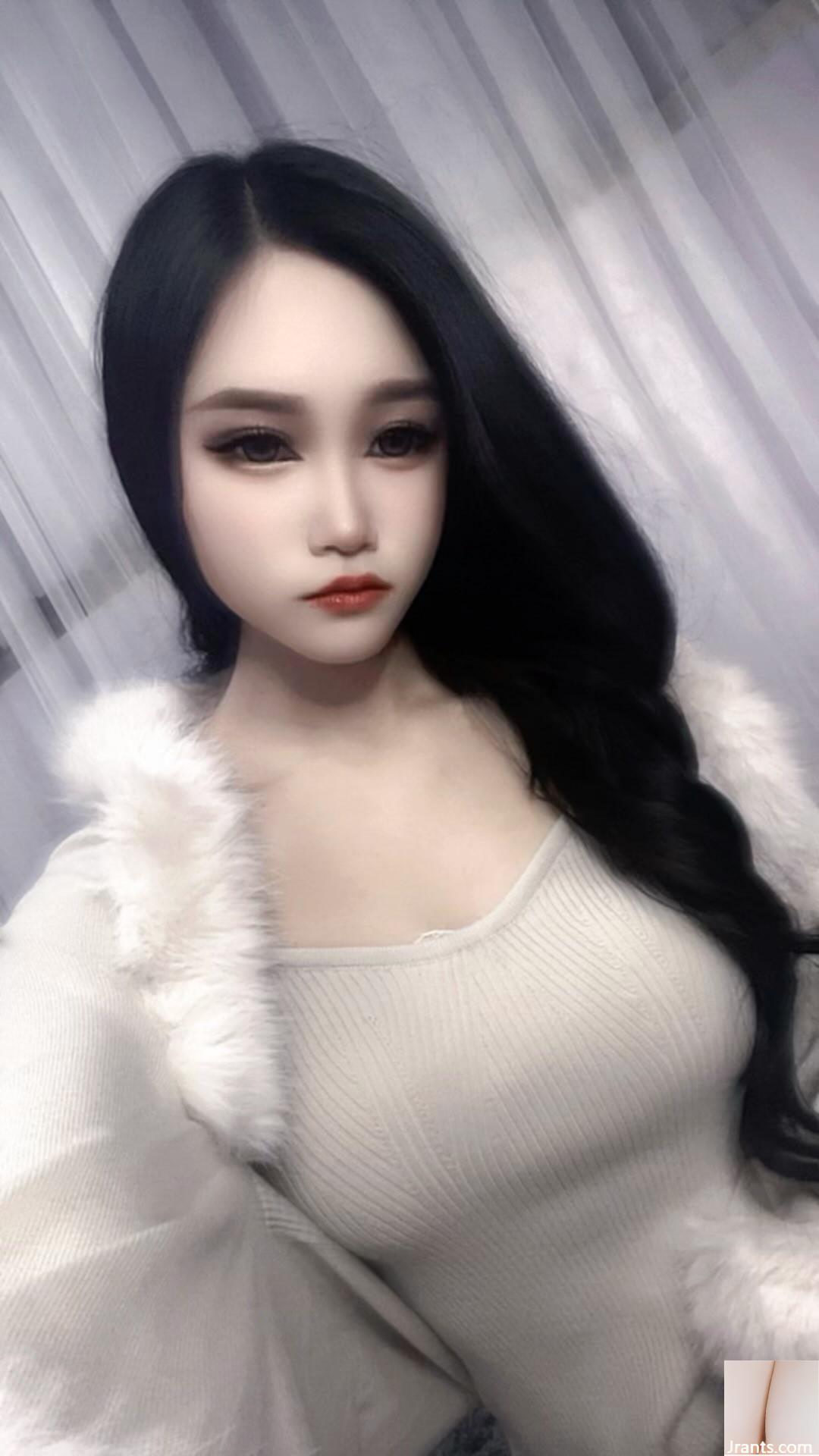 Hình ảnh “Jiuer·Jiue+” với khe ngực đầy đặn tôn lên vóc dáng trắng nõn và dịu dàng (21P) - Ảnh 10