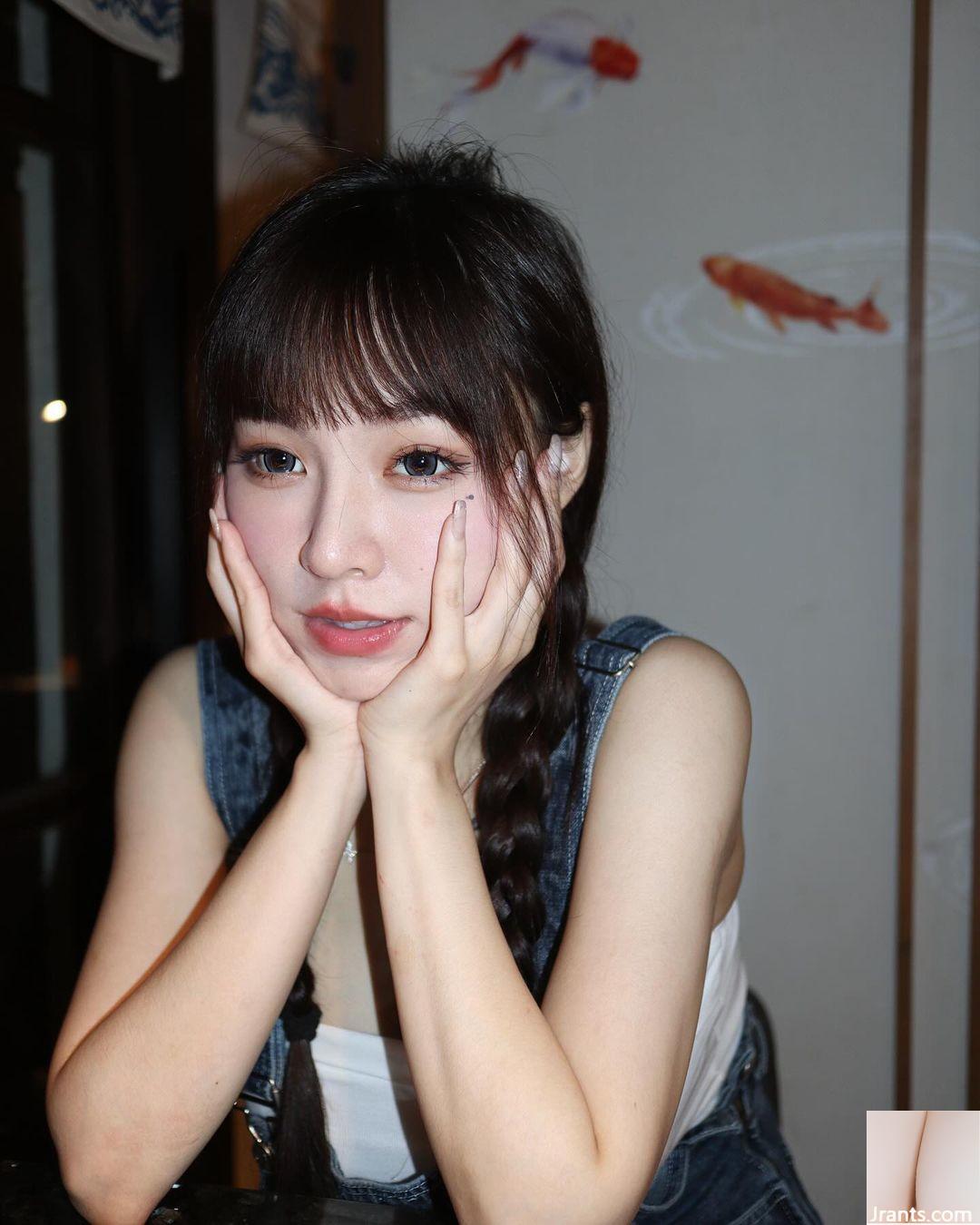 “Wanwan” với đôi mắt to ngấn nước và bộ ngực dài không thể che giấu sự phấn khích khi nhìn vào (13P) - Ảnh 12