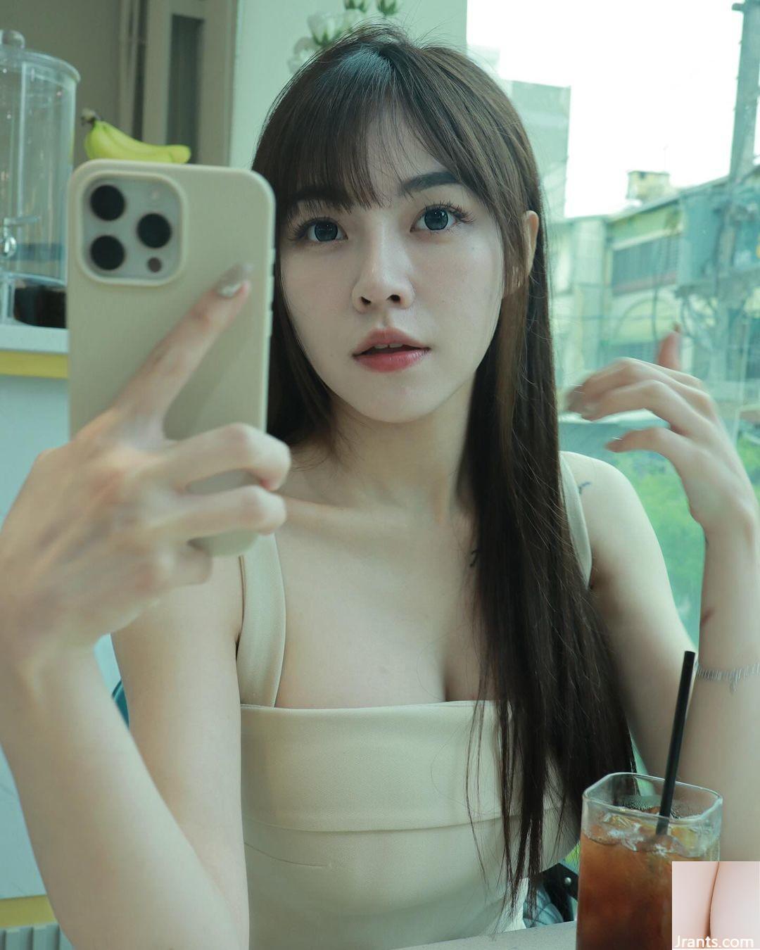 “Wanwan” với đôi mắt to ngấn nước và bộ ngực dài không thể che giấu sự phấn khích khi nhìn vào (13P) - Ảnh 3